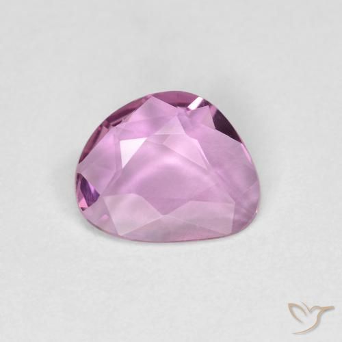 0.76ct Natural Roxo rosado Safira, Chique, VVS