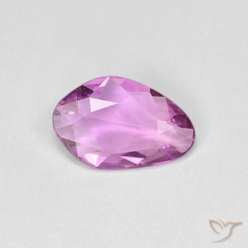 0.66ct Natural Roxo médio-escuro Safira, Chique, VS