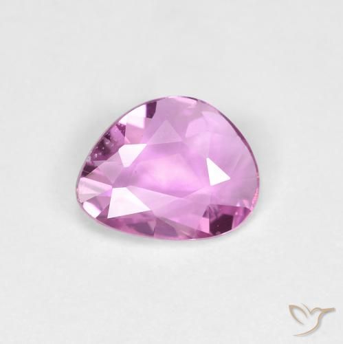 0.66ct Natural Roxo rosado Safira, Chique, VS