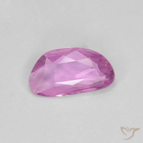 0.67ct Natural Roxo Rosado Intenso Safira, Chique, VS