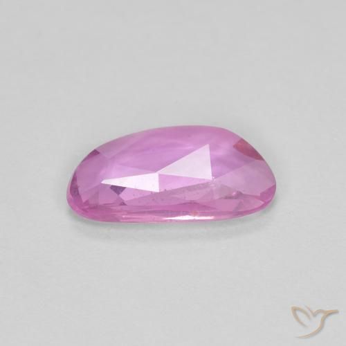 Safira Roxo Rosado Intenso Natural 0.67ct, Chique, VS