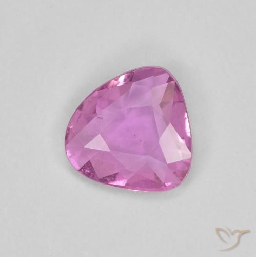 0.71ct Natural Roxo rosado Safira, Chique, VS