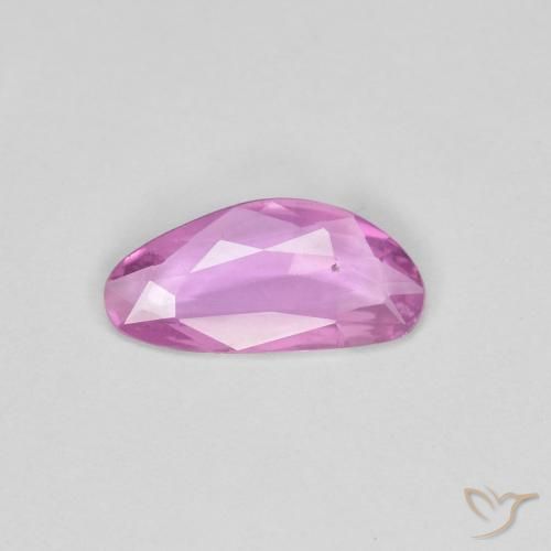 0.62ct Natural Roxo Rosado Intenso Safira, Chique, VS