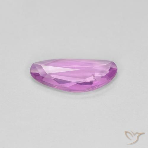 Safira Roxo Rosado Intenso Natural 0.62ct, Chique, VS