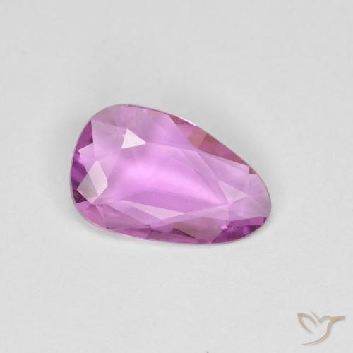 0.72ct Natural Roxo rosado Safira, Chique, VS