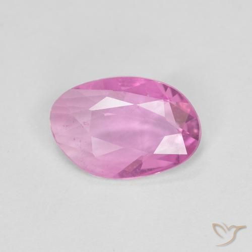 0.64ct Natural rosa médio Safira, Chique, VS