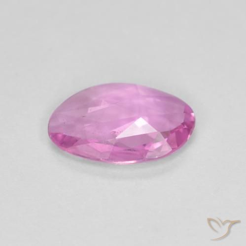 Safira rosa médio Natural 0.64ct, Chique, VS
