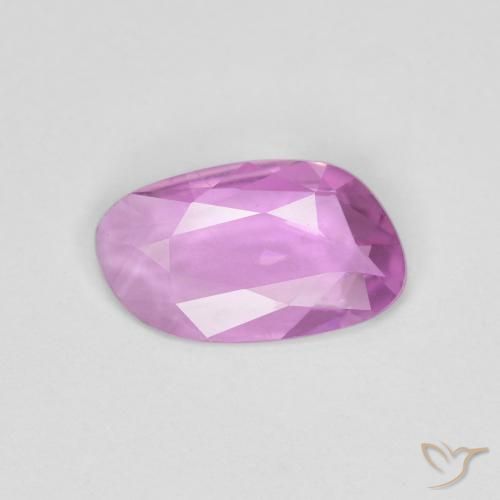 0.58ct Natural Roxo Rosado Intenso Safira, Chique, VS