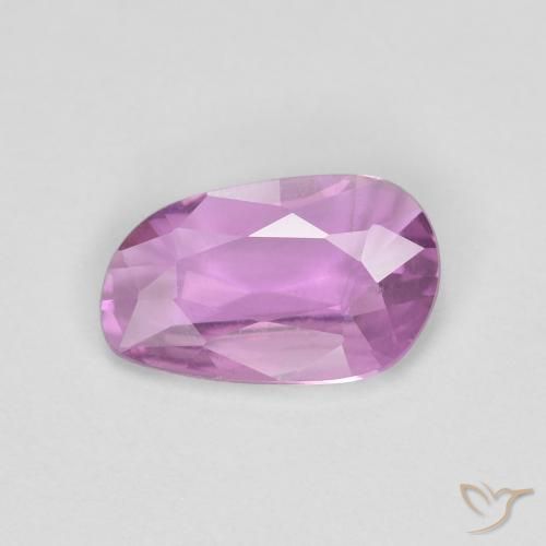 0.69ct Natural Roxo Rosado Profundo Safira, Chique, VS