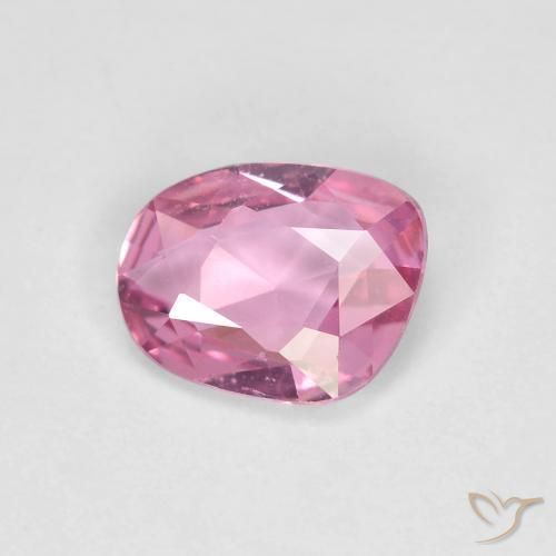 Safira rosa médio Natural 0.77ct, Chique, VVS-VS