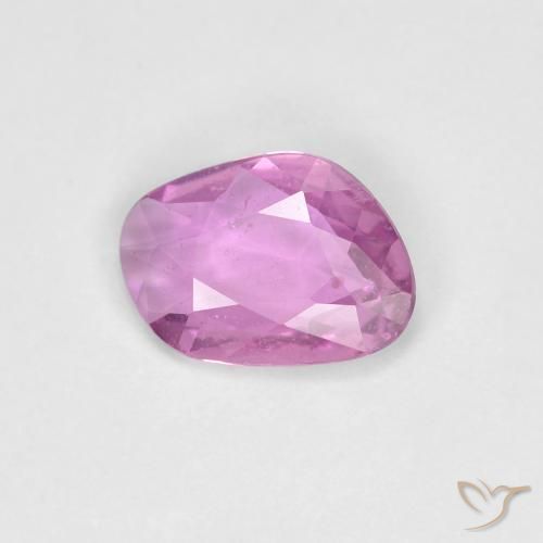 0.72ct Natural Roxo Rosado Intenso Safira, Chique, VS