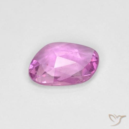 Safira Roxo Rosado Intenso Natural 0.72ct, Chique, VS