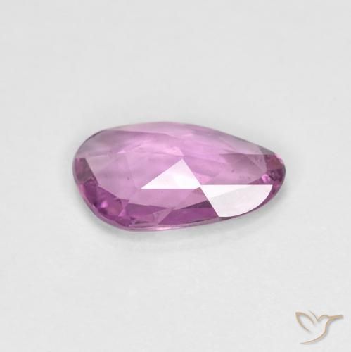 Safira Roxo Rosado Profundo Natural 0.87ct, Chique, VS