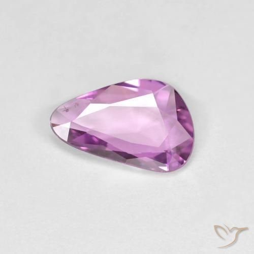 Safira Roxo Rosado Intenso Natural 0.72ct, Chique, VVS-VS