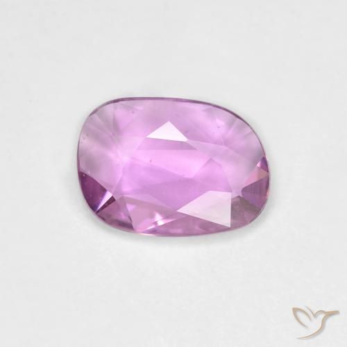 0.74ct Natural Roxo Rosado Intenso Safira, Chique, VVS-VS