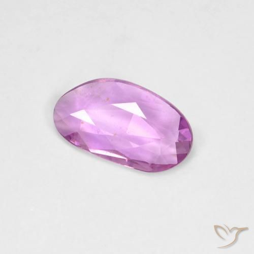 Safira roxo médio Natural 0.69ct, Chique, VS