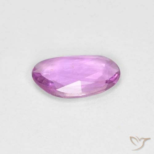 Safira roxo médio Natural 0.69ct, Chique, VS