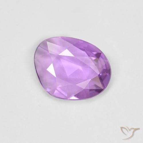 0.61ct Natural Lilás Roxo Safira, Chique, VVS-VS