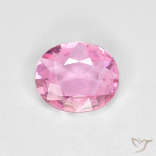 0.57ct Natural Rosa Safira, oval, VVS-VS