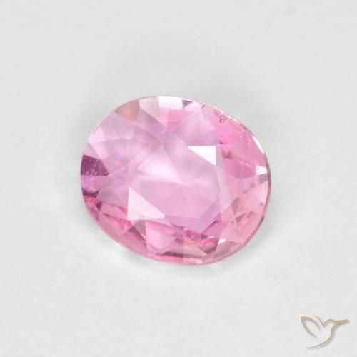 Safira Rosa Natural 0.57ct, oval, VVS-VS