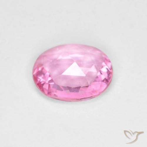 Safira Rosa Natural 0.57ct, oval, VVS-VS