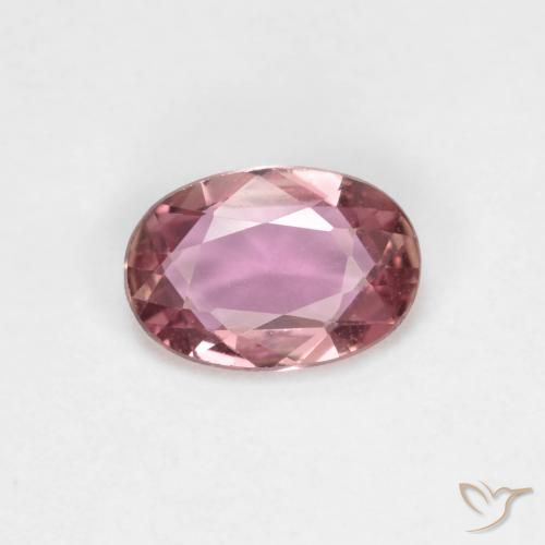 0.49ct Natural Magenta Médio Safira, oval, VVS-VS