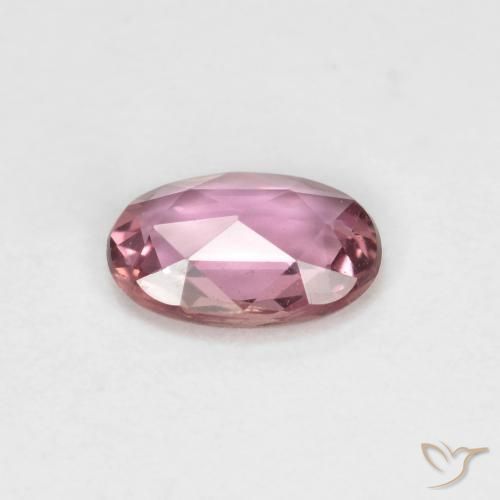 Safira Magenta Médio Natural 0.49ct, oval, VVS-VS