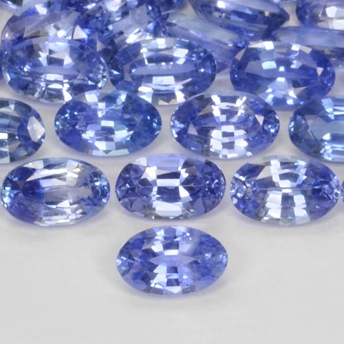 Safira Pastel Azul Natural 0.29ct, oval, VS