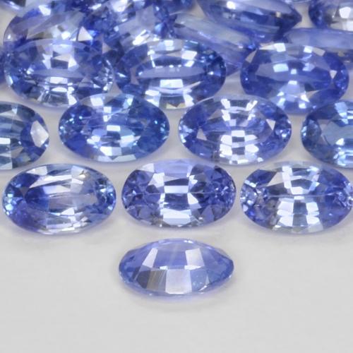 Safira Pastel Azul Natural 0.29ct, oval, VS