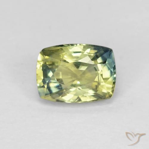 1.18ct Natural Multicolorido Safira, Almofada, VS