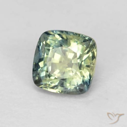 Safira Multicolorido Natural 0.98ct, Almofada, VS