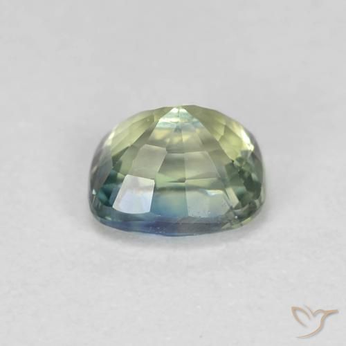 Safira Multicolorido Natural 0.90ct, Almofada, VVS