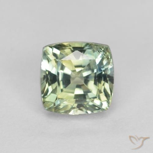0.84ct Natural Multicolorido Safira, Almofada, VS