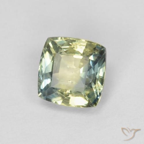 0.66ct Natural Multicolorido Safira, Almofada, VS