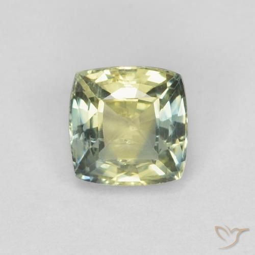 Safira Multicolorido Natural 0.66ct, Almofada, VS