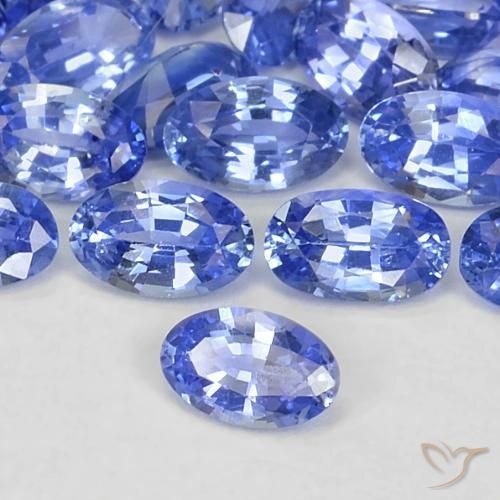 Safira Pastel Azul Natural 0.27ct, oval, VS