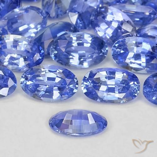 Safira Pastel Azul Natural 0.27ct, oval, VS