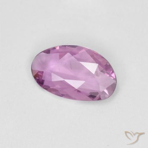 Safira Roxo Rosado Profundo Natural 0.46ct, Chique, VS