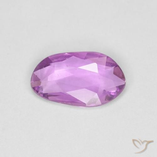 0.65ct Natural roxo médio Safira, Chique, VS