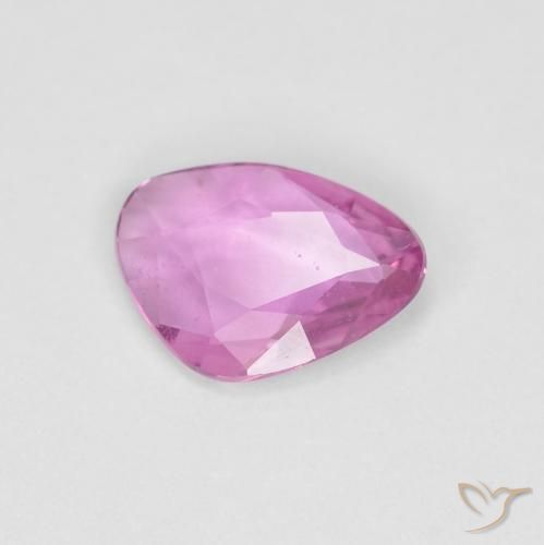 Safira Roxo Real Rosa Natural 0.58ct, Chique, VS