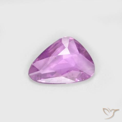 0.56ct Natural Roxo rosado Safira, Chique, VS