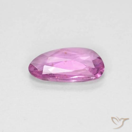 Safira Roxo Rosado Intenso Natural 0.60ct, Chique, VS