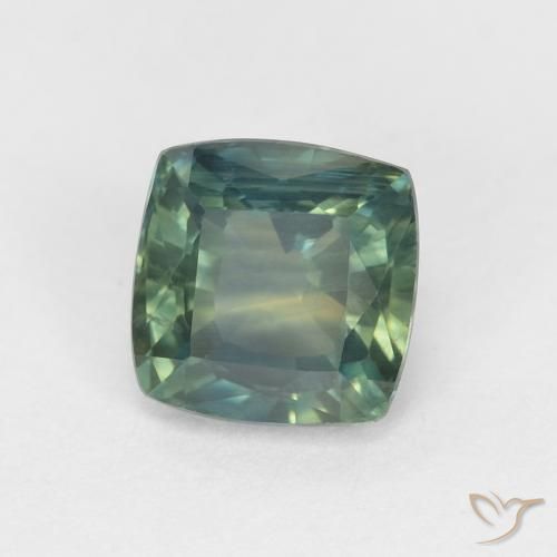 Safira Multicolorido Natural 1.14ct, Almofada, VVS-VS