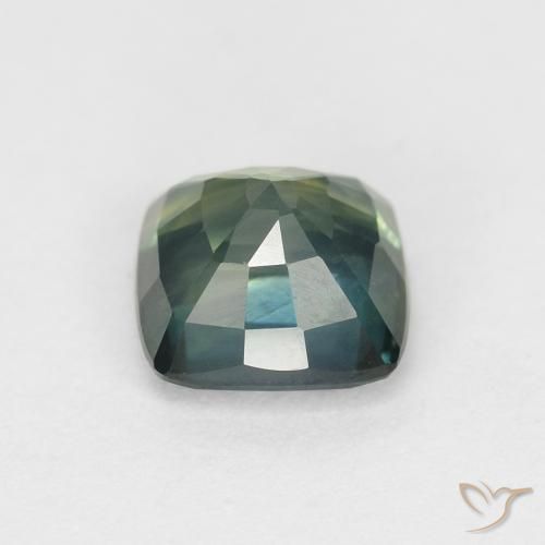 Safira Multicolorido Natural 1.14ct, Almofada, VVS-VS