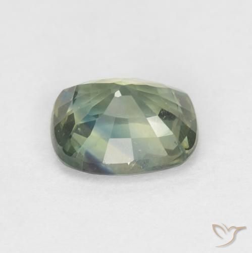 Safira Multicolorido Natural 1.40ct, Almofada, VS