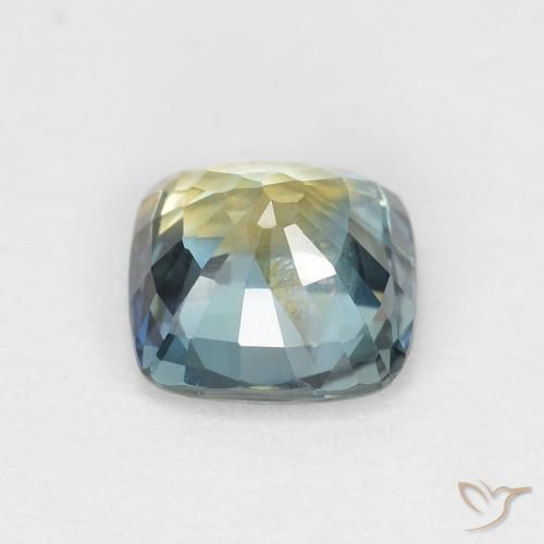 Safira Multicolorido Natural 1.15ct, Almofada, VS
