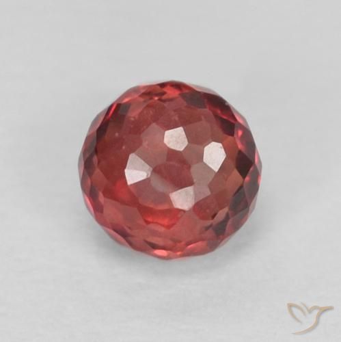 0.39ct Natural Intense Reddish Pink Safira, Redondo, VVS-VS