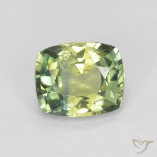 1.16ct Natural Multicolorido Safira, Almofada, VS
