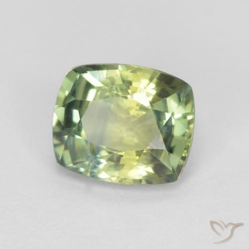 Safira Multicolorido Natural 1.16ct, Almofada, VS