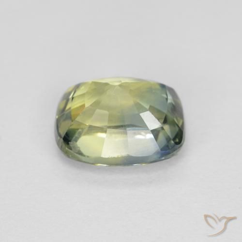 Safira Multicolorido Natural 1.06ct, Almofada, VVS-VS